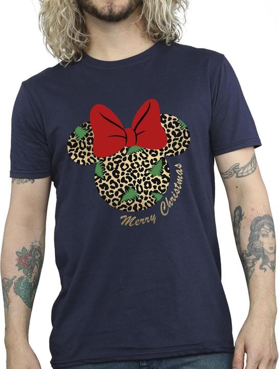 Produktbild Disney Minnie Mouse Leopard Christmas TShirt (L)