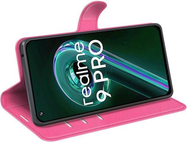 Image du produit MU Classic Série de couvertures de livres en cuir litchi (Realme 9 Pro)