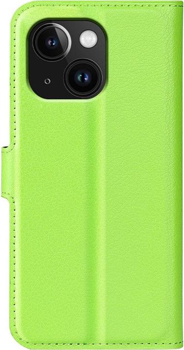 Produktbild Cover-Discount iPhone 15 - Leder Etui Hülle grün (Apple iPhone 15)