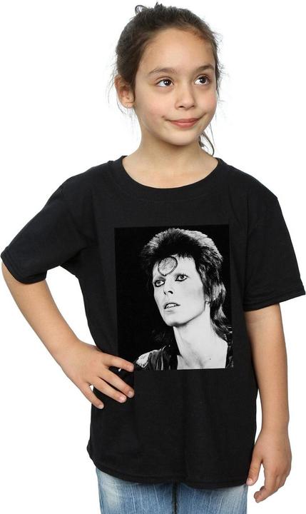 Immagine prodotto David Bowie Ziggy Looking Maglietta Ragazze (128)