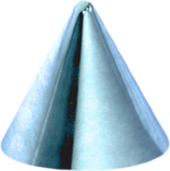 Star Piercing Micro Cone hellblau (ohne Messing, Titan G23)