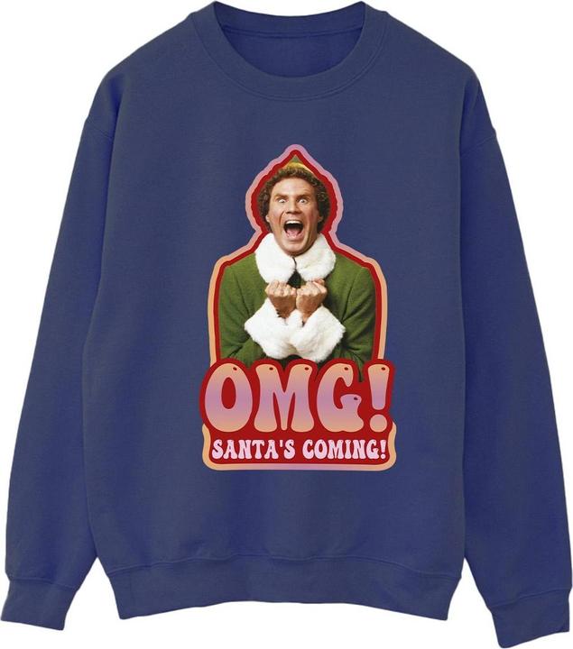Immagine prodotto Elf Santa's Coming Felpa Donna (4XL)