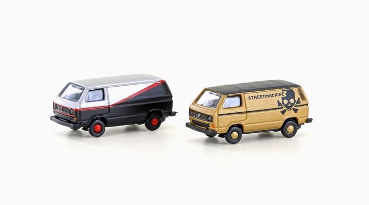 Actual product image Hobbytrain VW T3 2er Set Tuning (Metallic Series)