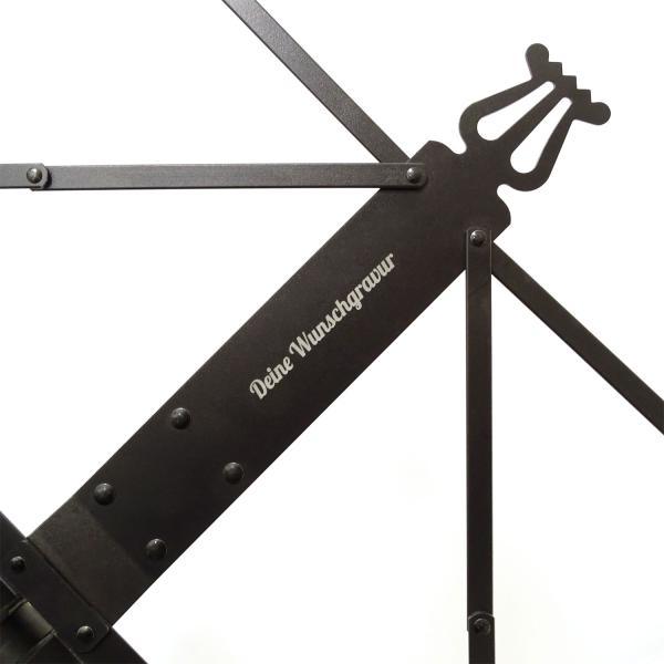 Actual product image Ruka 37855 Aluminium-Notenständer mit personalisierter Gravur