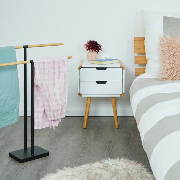 Actual product image Relaxdays Towel rail