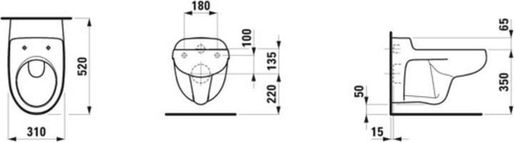 Actual product image Laufen toilet bowl toilet bowl H8200310000001 - H8200310000001