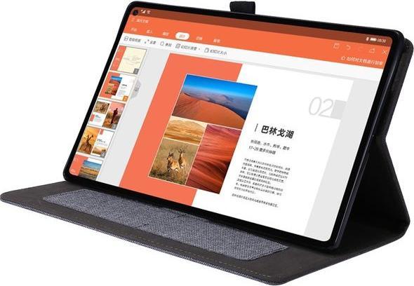 Actual product image MU Classic Fabric/leatherette cover (Tab M10 Plus)