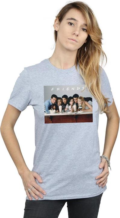 Immagine prodotto Friends Group Photo Milkshakes Maglietta Ampia Donna (L)