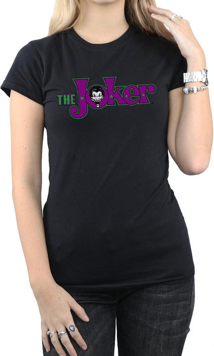 Immagine prodotto The Joker Text Logo Maglietta Donna (XXL)