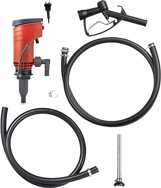 Image du produit Pressol Pompe électrique vide-fûts pour fuel/gasoil, avec clapet mécanique, pour fuel et