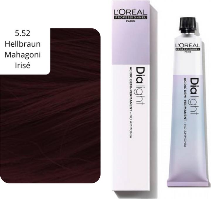 Produktbild L'Oréal Professionnel Dia Light (5.52 Hellbraun Mahagoni Irise)