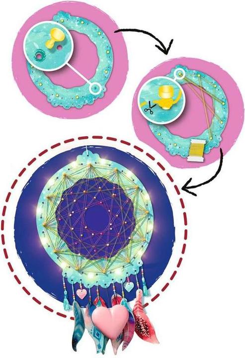Actual product image Ravensburger String Art Dreamcatcher