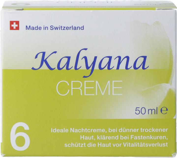 Produktbild Kalyana Creme Nr. 6 mit Kalium Sulfuricum (Körpercreme, 50 ml)