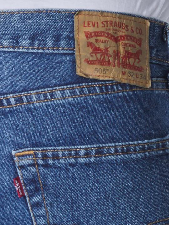 Actual product image Levis 505 Jeans Straight Fit stonewash 3-Pack (W29/L32)