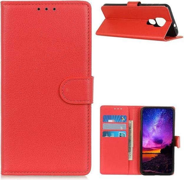 Immagine prodotto MU Classic Serie di copertine per libri in pelle Litchi (Motorola Moto G9 Play)