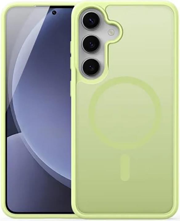 Image du produit Samsung Galaxy S25 Plus - Ducis Yind Series mit Magsafe in Limettengrün (Samsung Galaxy S25+)