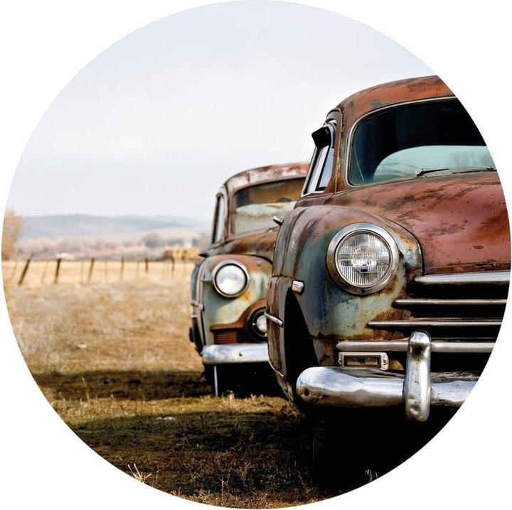 Produktbild Trenddeko Old Rusted Cars (Ø 188 cm)