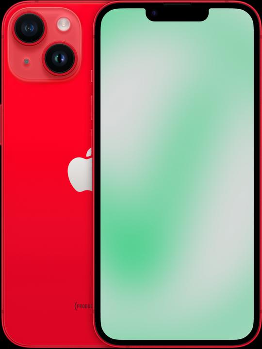 Image du produit Revendo iPhone 14 (128 Go, PRODUCT, 6.10", 12 Mpx, SIM + eSIM, B / Très bon)