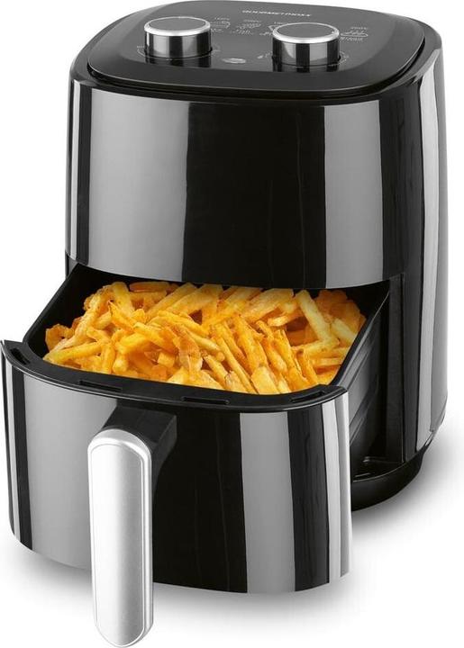 Actual product image Gourmetmaxx Heissluft-Fritteuse 3.1 l, Detailfarbe: Schwarz
