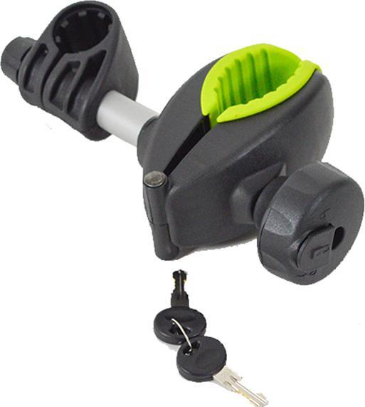 Immagine prodotto BuzzRack Reggiseno a corte con pinza e serratura per porte-vélo (Nero)
