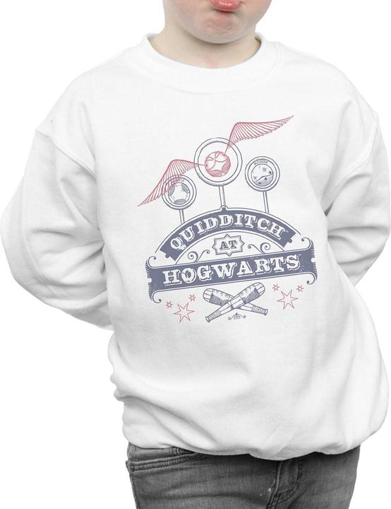 Image du produit - Sweat QUIDDITCH AT HOGWARTS - Garçon (140, 146)