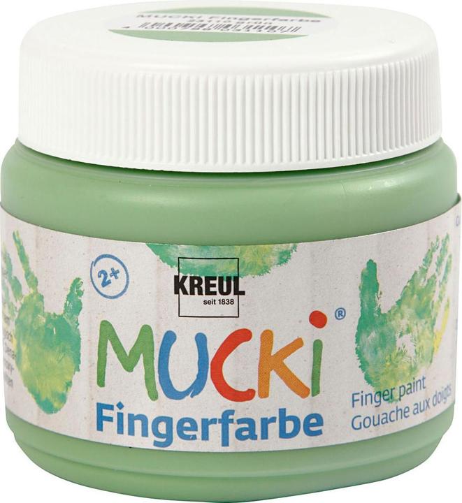 Productafbeelding Mucki Vingerverf (Groen, 150 ml)