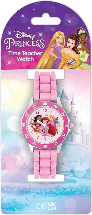 Image du produit Disney Princess Kids Pink Time Teacher Montre analogique PN4660, rose, Princesse (Montre analogique)