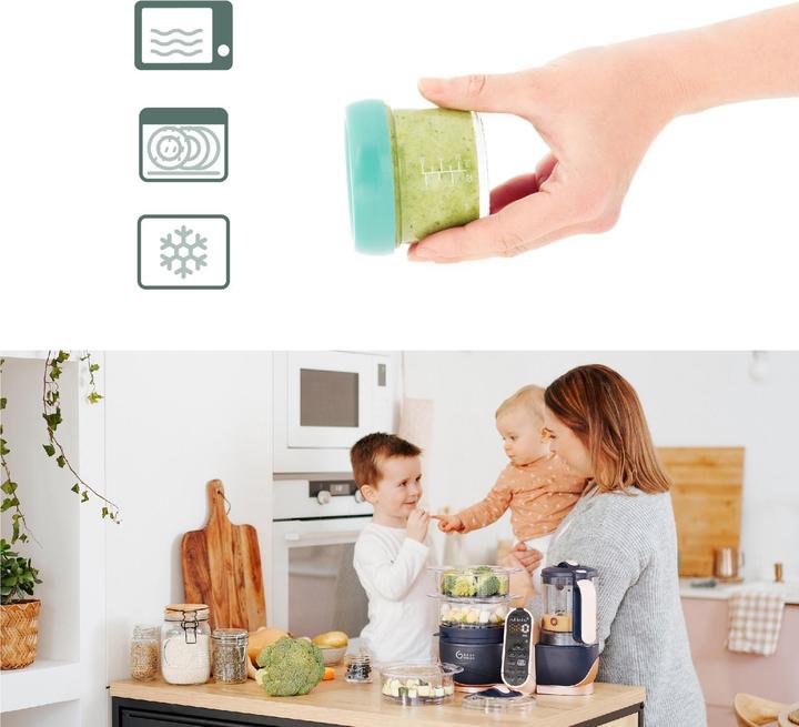 Actual product image Babymoov Glass Babybols Set of 4