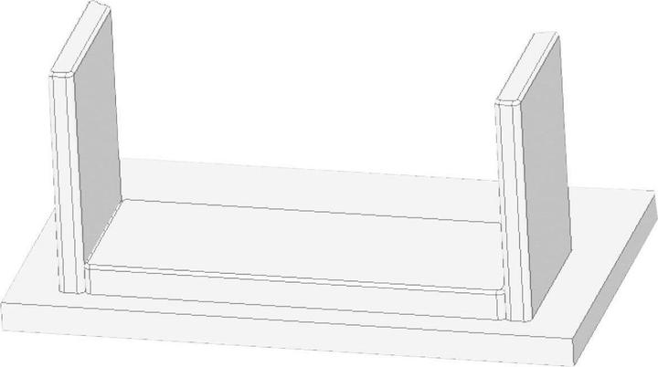 Image du produit Isoled Embout EC98 pour profil GROUND-IN12 blanc