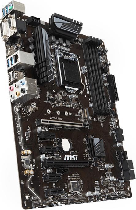Produktbild MSI Z370-A Pro (LGA 1151, Intel Z370, ATX)