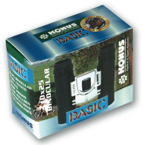 Actual product image Konus Binoculars Basic 10x25 (10 x, 25 mm)