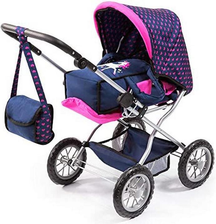 Produktbild Reig Puppenwägelchen Big Combi Blau Rosa
