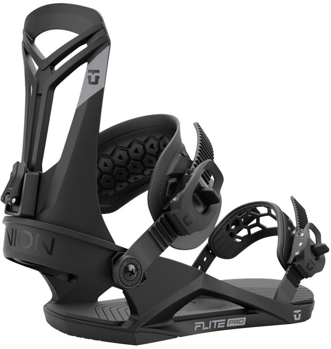 Produktbild Union Flite Pro Men's Snowboard Bindings 2025 - Black-L (43.5+) (43.5)