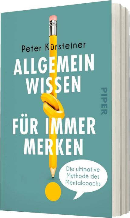 Immagine prodotto Allgemeinwissen für immer merken (Tedesco, Peter Kürsteiner, 2023)