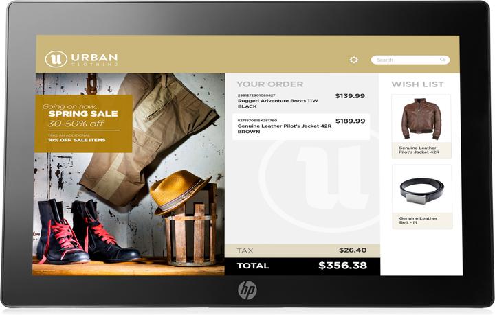 Produktbild HP RP9 G1 AiO Retail System Model 9015 Intel Core i5-6500 () RAM SSD Win 7Pro (Win10P Lic) & RP9 Compa