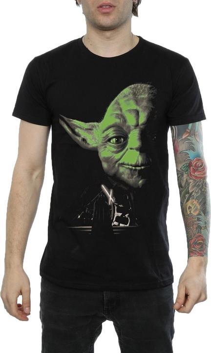 Immagine prodotto Star Wars Yoda Green Face Maglietta Uomo (S)