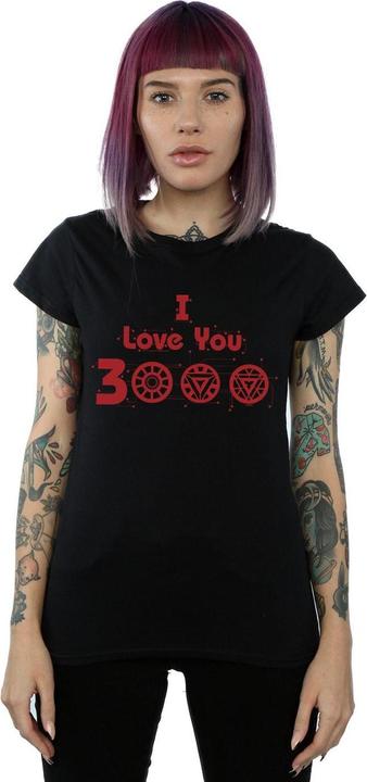 Produktbild Avengers Endgame Ich liebe dich 3000 Schaltkreise Baumwolle TShirt (S)