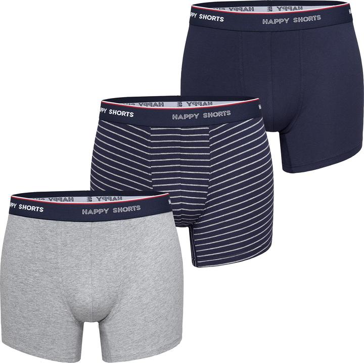 Happy shorts Retro Pants Motive (M, 3er Pack)