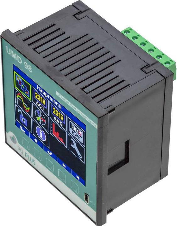 Produktbild PQ Plus Digitales Einbaumessgerät UMD 98RCM (UH: 230V / UM:400V)