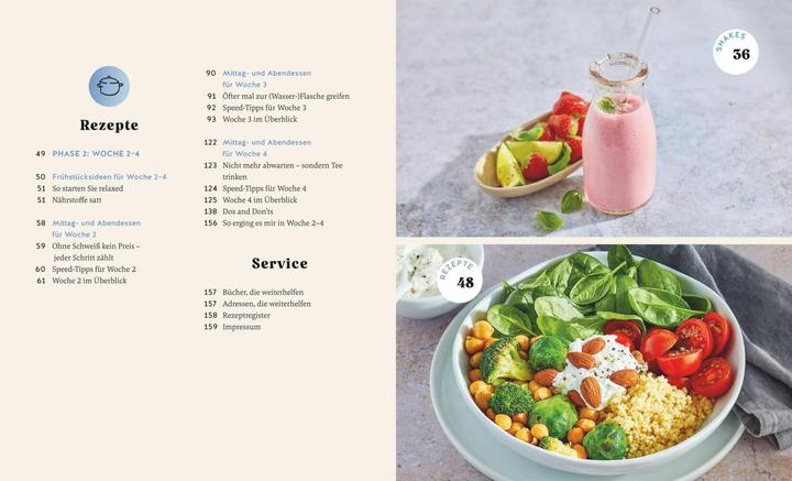 Actual product image Abnehmen am Bauch – Das Rezeptbuch (German, Sarah Shock, 2023)