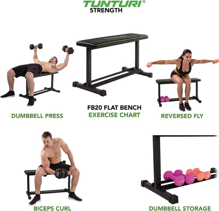 Image du produit Tunturi Flachbank FB20