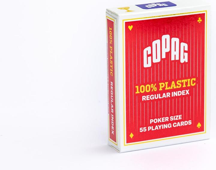 Actual product image Copag Plastic Poker Cards Deck Regular