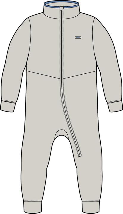 Image du produit Wedze Combinaison de ski bébé polaire - Midwarm 500 gris (2)