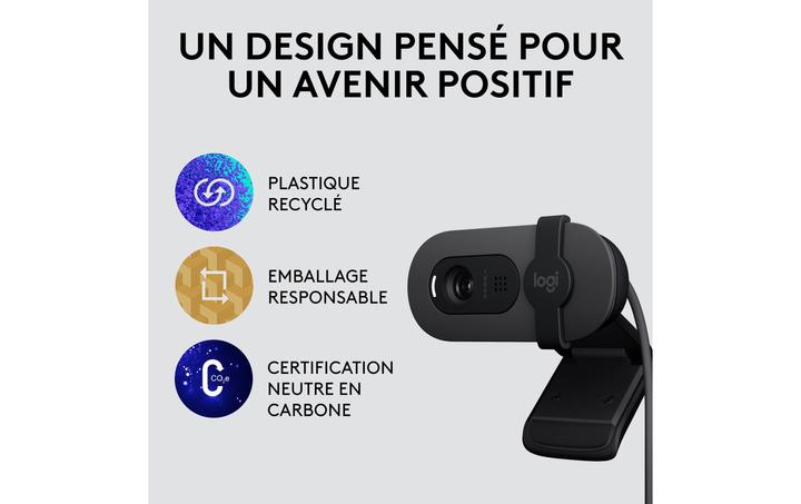 Produktbild Logitech Brio 105 Full HD 1080p Webcam - GRAPHITE - B2B (2 Mpx)