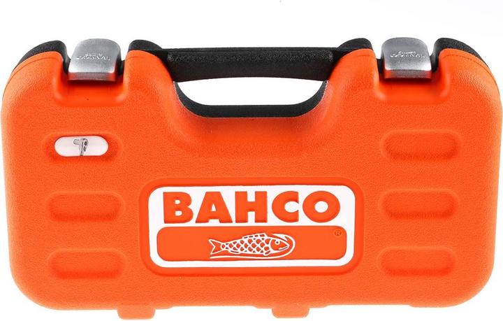 Produktbild Bahco 1/4"-Steckschlüssel-Satz, metrisch, Sechskant, inklusive Umschaltknarre und Schraubendreher-Einsät (1/4")
