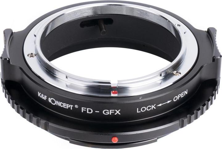 Actual product image K&F Concept High Precision Lens Adapter Mount, FD-GFX, IV PRO