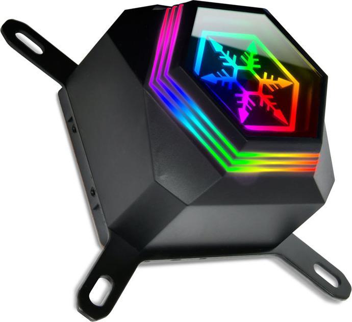 Actual product image Silverstone Permafrost PF240-ARGB V2, complete water cooling system