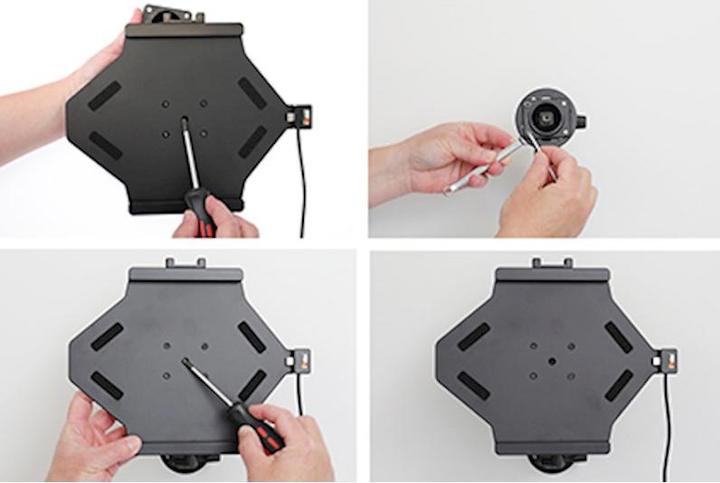Actual product image Brodit 721308 Holder Samsung Galaxy Tab S8