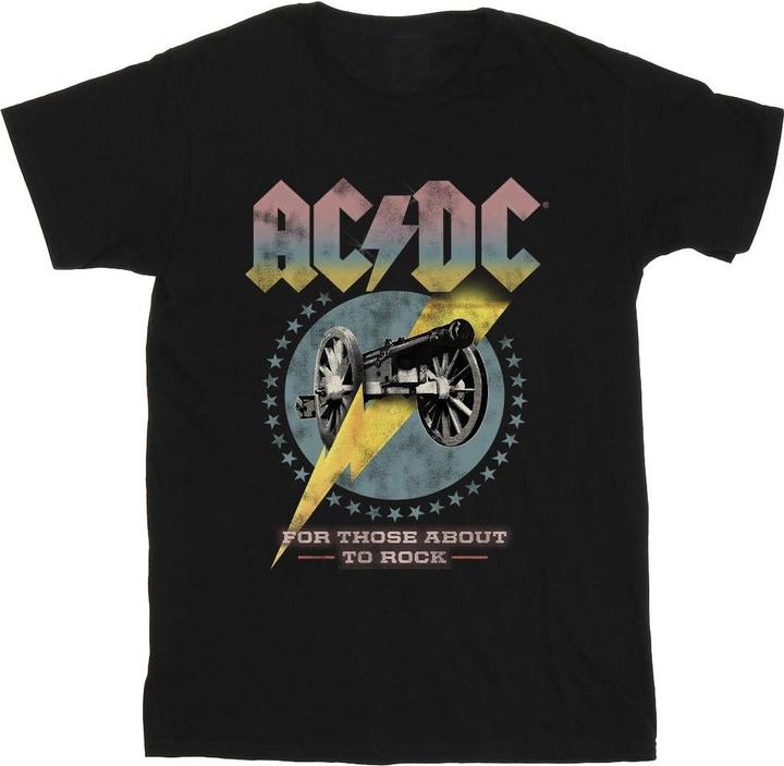AC/DC Girls For Those About To Rock TShirt aus Baumwolle