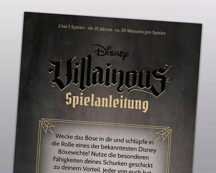 Actual product image Ravensburger Villainous Evil Has Style! (German)